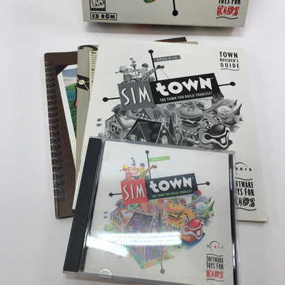 Sim Town (PC, 1994) Complete in Original Box CIB Designed for Windows 95