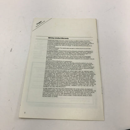 Frogger (Atari 400, 1979) Cartridge and Manual Only