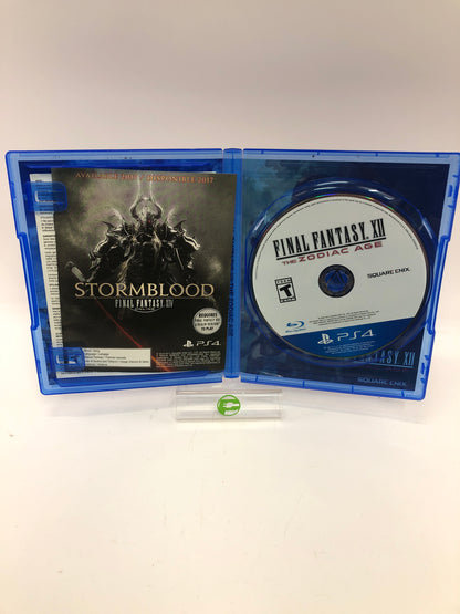 Final Fantasy XII: The Zodiac Age (Sony PlayStation 4 PS4, 2017) CIB w Inserts