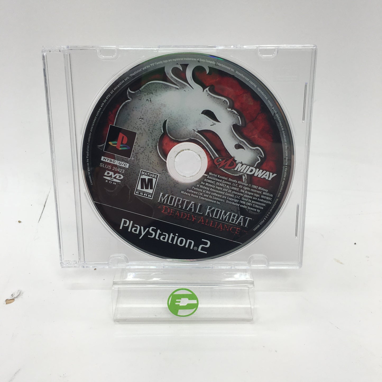 Mortal Kombat Deadly Alliance (Sony PlayStation 2 PS2, 2002) Disc Only