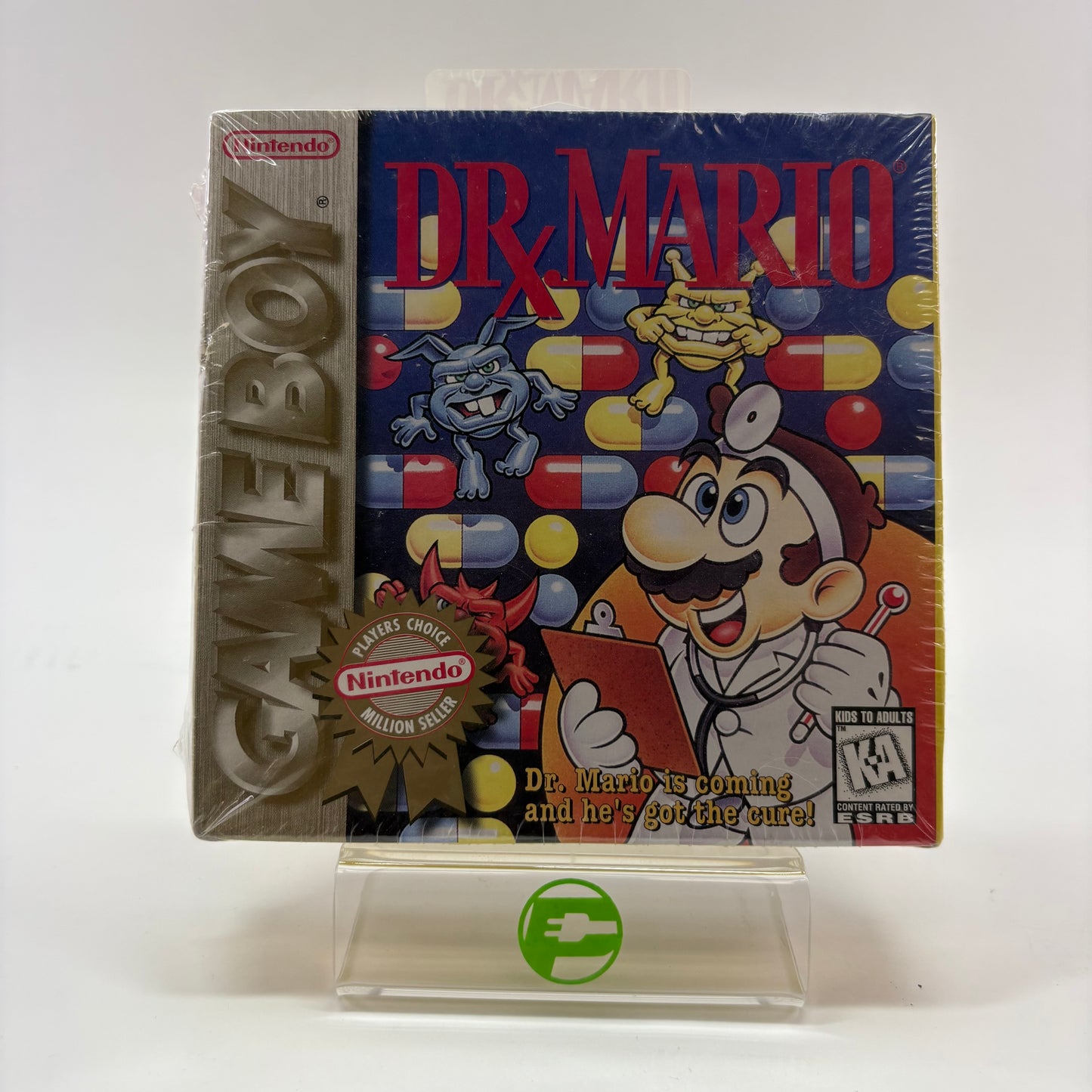 New Dr. Mario [Player's Choice] (Nintendo GameBoy, 1990)