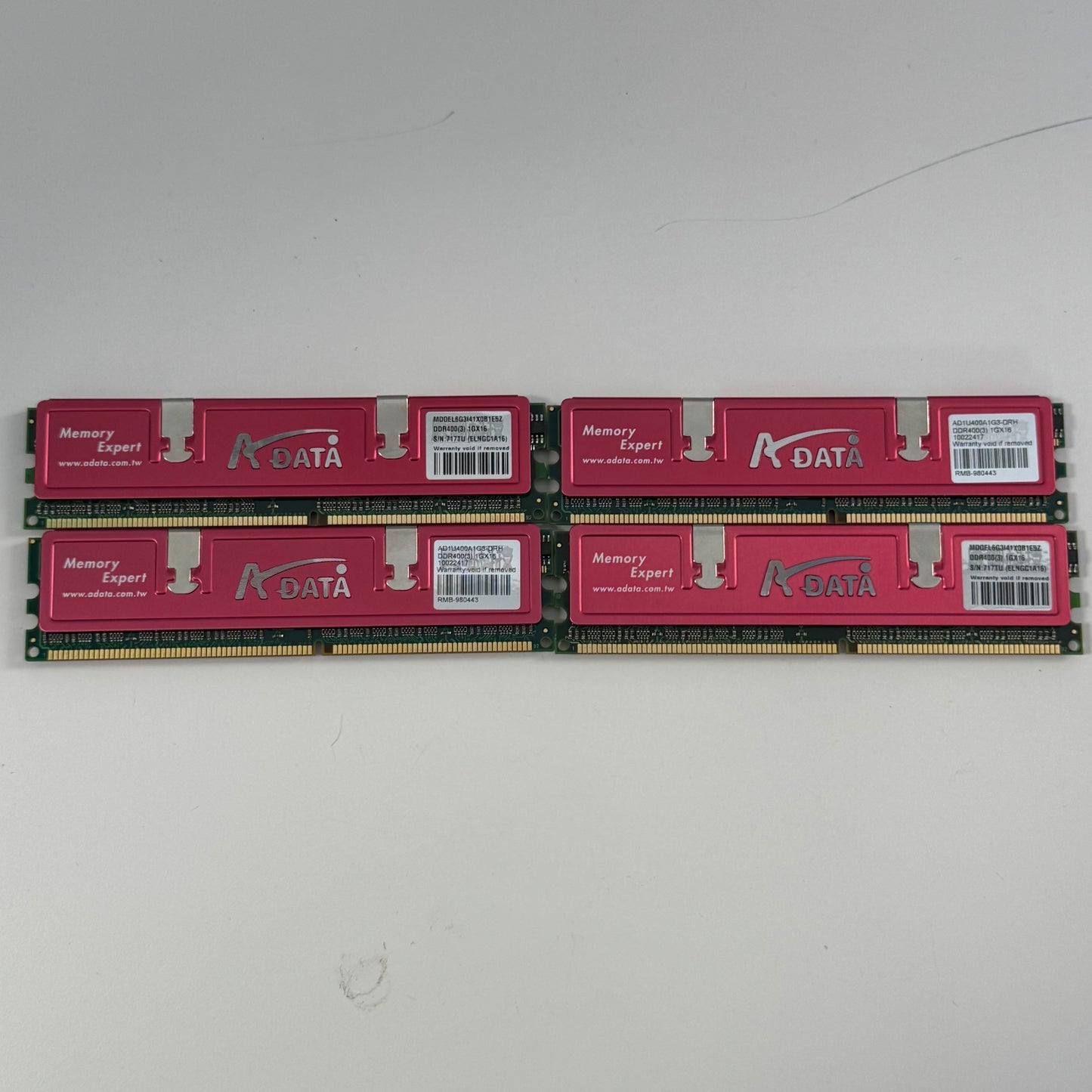 ADATA Memory expert 32GB (4x8GB) RAM DDR1 2133MHz AD1U4A1G3-DRH
