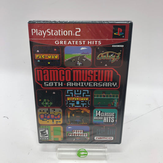 New Namco Museum 50th Anniversary (Sony PlayStation 2 PS2, 2005) Factory Sealed