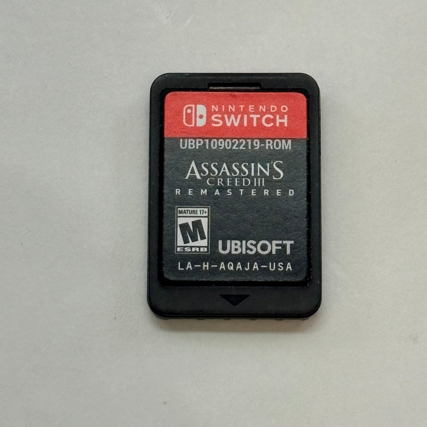 Assassin's Creed III Remastered (Nintendo Switch, 2019)