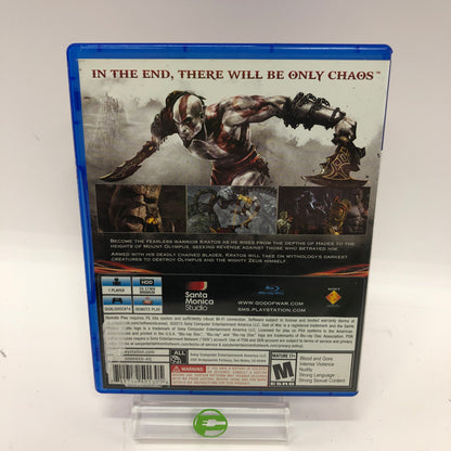 God of War III: Remastered (Sony PlayStation 4 PS4, 2015) CIB