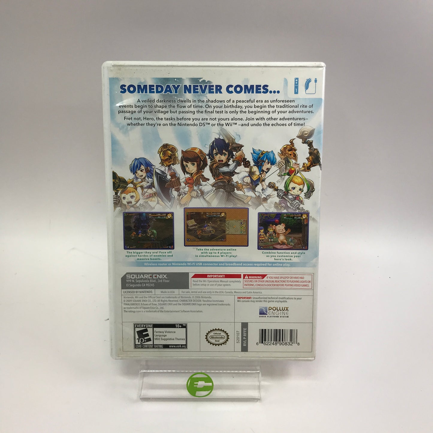 Final Fantasy Crystal Chronicles: Echoes of Time (Nintendo Wii, 2009) CIB
