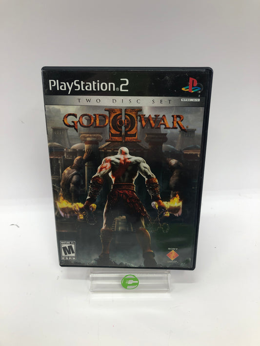 God of War 2 (Sony PlayStation 2 PS2, 2007) CIB w Manual and Bonus Disc