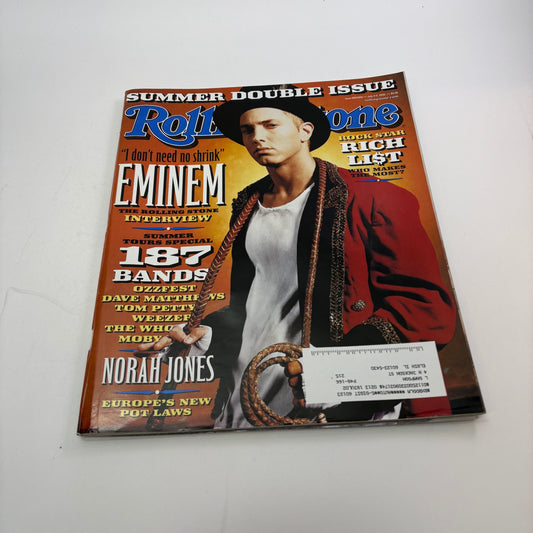 RollingStones Eminem Double Issue July4-11, 2002 Magazine ISSUE 899/900