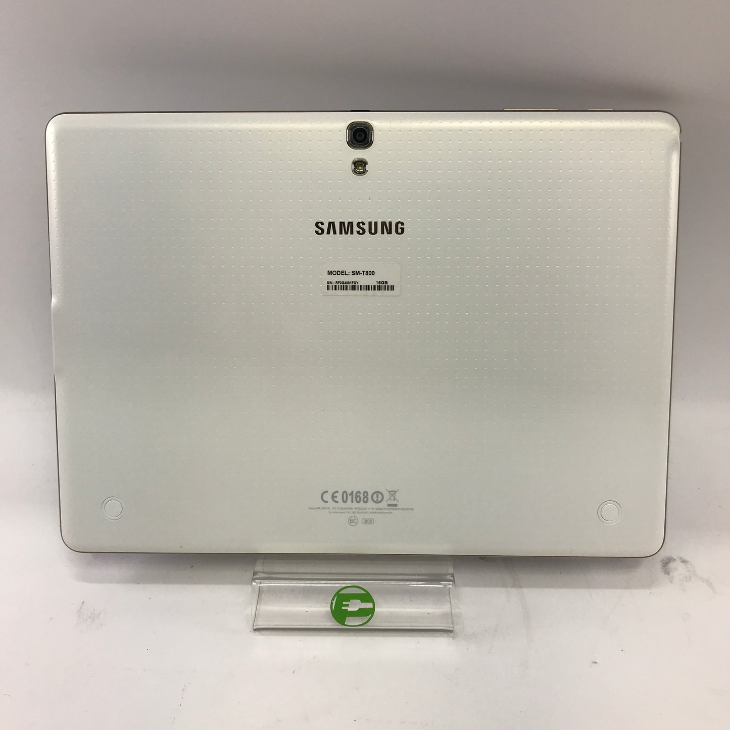 WiFi Only Samsung Galaxy Tab S 10.5" 16GB white SM-T800 Tested Working