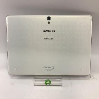 WiFi Only Samsung Galaxy Tab S 10.5" 16GB white SM-T800 Tested Working