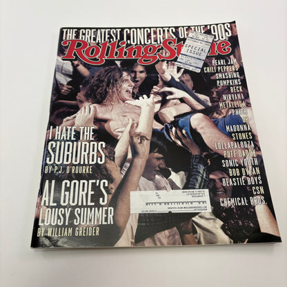 RollingStones Greatest Concerts September 30, 1999 Magazine ISSUE 822