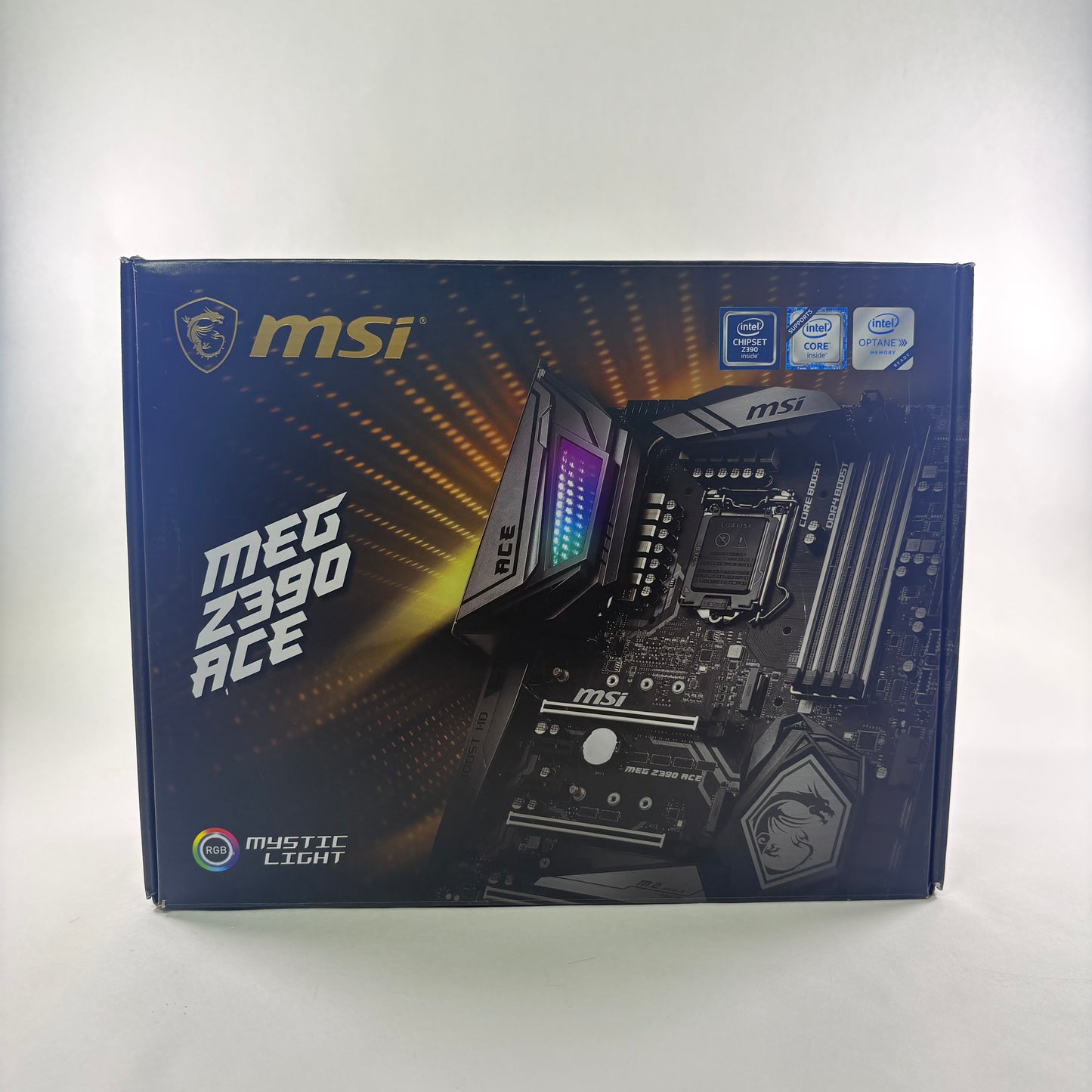 MSi MEG Z390 ACE Motherboard/i7-9700K CPU Combo