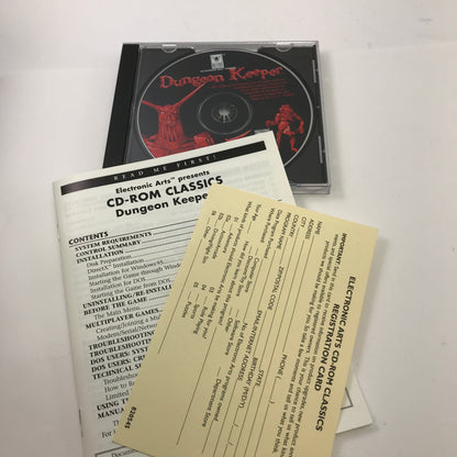 Dungeon Keeper (PC, 1997) Complete in Original Box, CIB