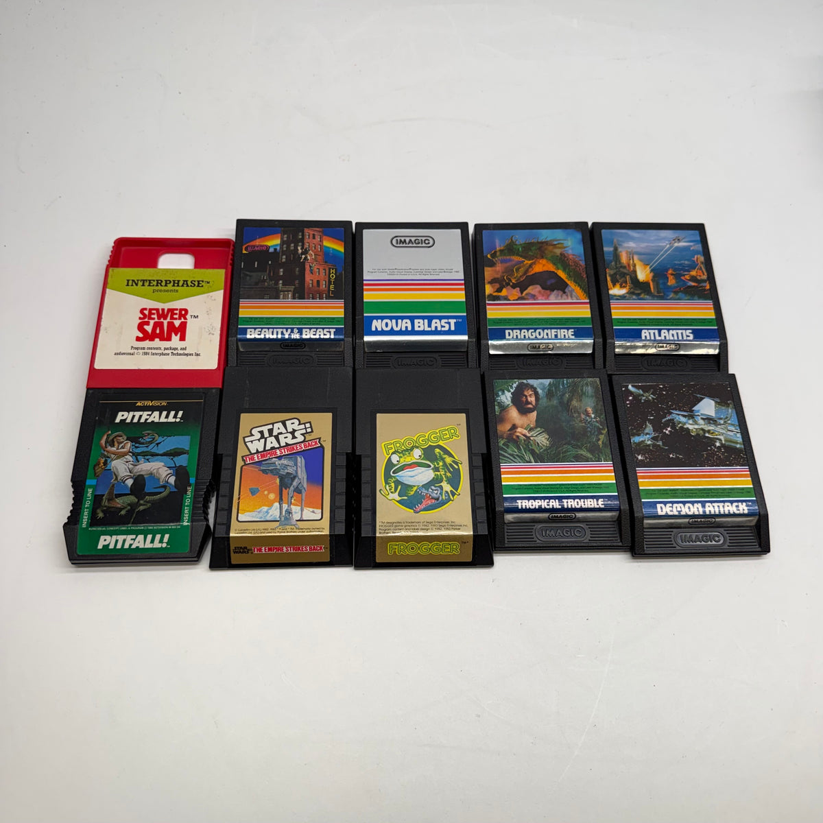 Lot of 35 Intellivision Games and Manuals Read Description