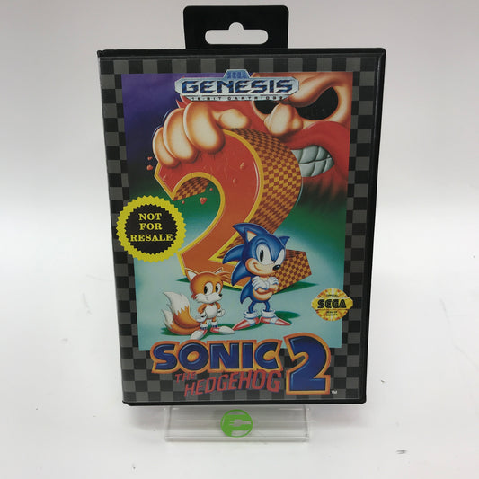 Sonic the Hedgehog 2 [Not for Resale] (Sega Genesis, 1992) CIB