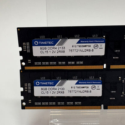 TimeTec 612t8539 16GB (2x8GB) RAM DDR4 2133MHz 75TT21NU2R8-8