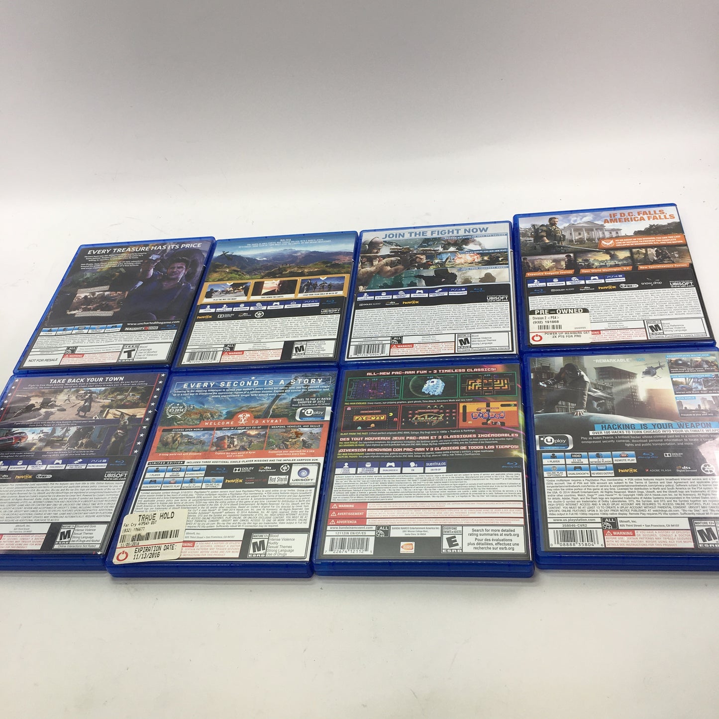 50 Sony PlayStation 4 PS4 Games [Call of Duty, Wolfenstein, Far Cry, and More]