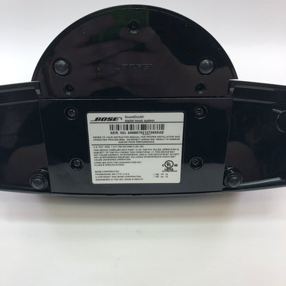 Bose SoundDock Digital Music System Black 2137 No Remote