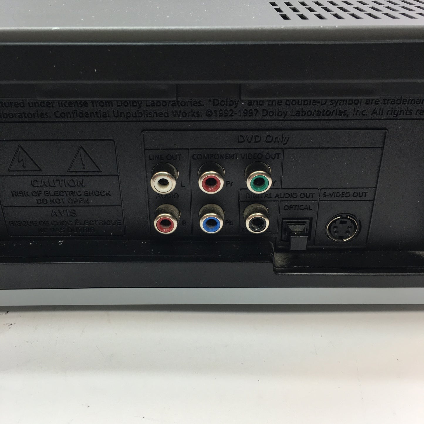 Samsung DVD-V2000 DVD/VHS Dual Deck Tested and Working With Remote