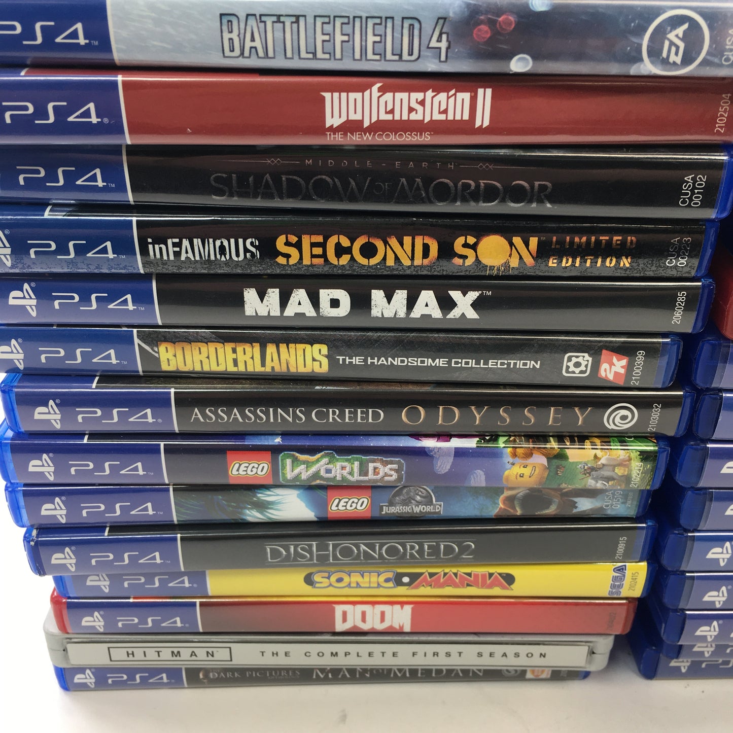 50 Sony PlayStation 4 PS4 Games [Call of Duty, Wolfenstein, Far Cry, and More]