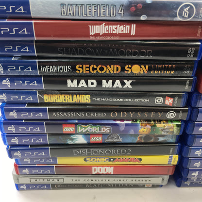 50 Sony PlayStation 4 PS4 Games [Call of Duty, Wolfenstein, Far Cry, and More]