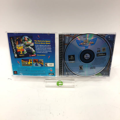 Buzz Lightyear of Star Command (Sony PlayStation 1 PS1, 2000) CIB w Registration