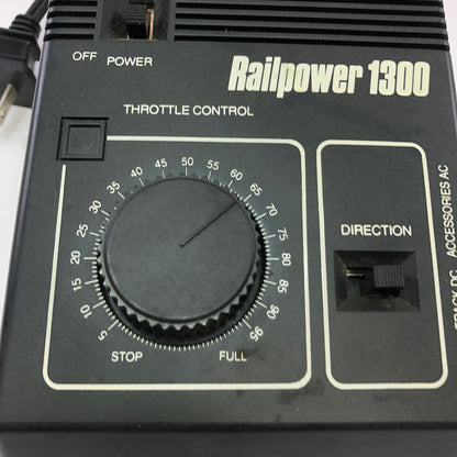 RailPower 1300 Model Train Power Supply DC Transformer No Box