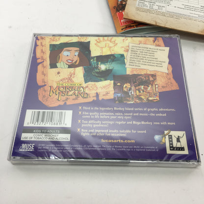 Escape from Monkey Island (PC, 2000) Complete  Original Box CIB Sealed Play Disc