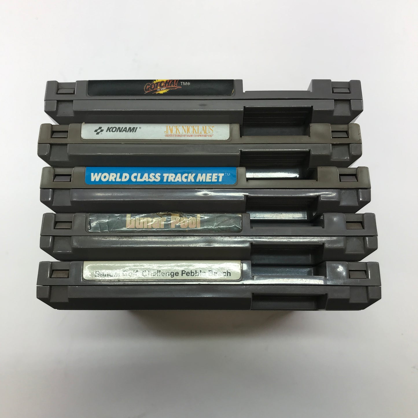 Lot of 5 Nintendo NES Games Sports