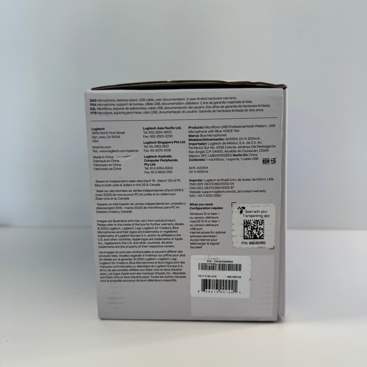 Logitech Blue Yeti X Microphone  A00104