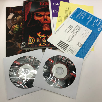 Diablo II [Big Box] (PC, NaN) w/ Original Game Manual, Incomplete, READ