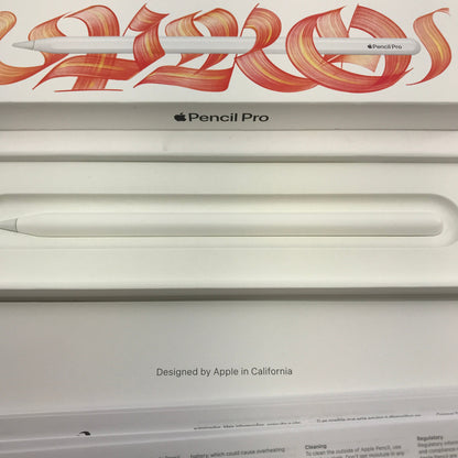 Apple Pencil Pro Smart Pencil Stylus White MX2D3AM/A  Original Box Engraved READ