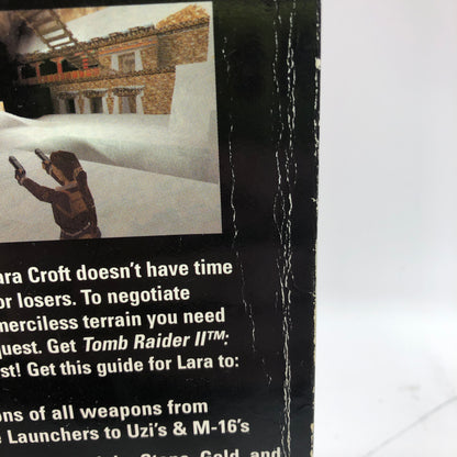 Tomb Raider II (Sony PlayStation 1 PS1, 1996) CIB w/ Official Strategy