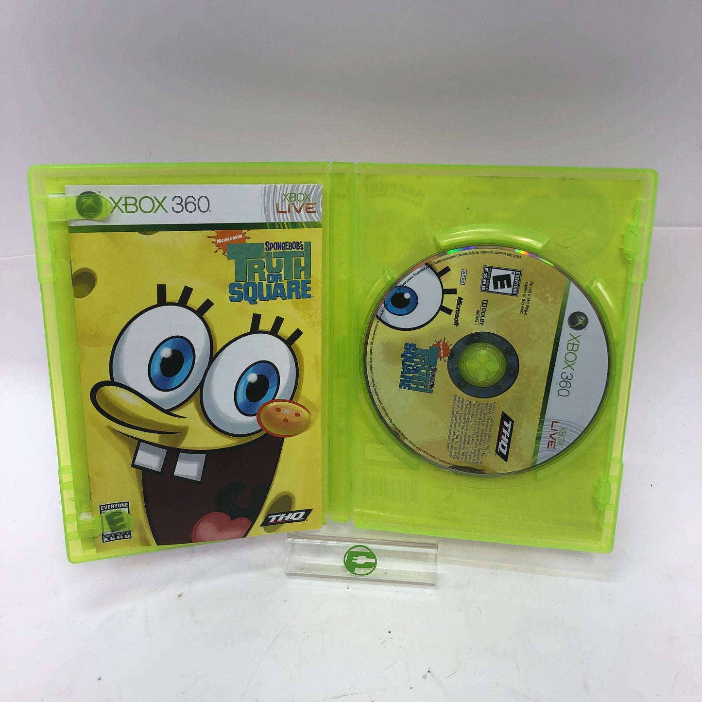 SpongeBob's Truth or Square (Microsoft Xbox 360, 2009) CIB