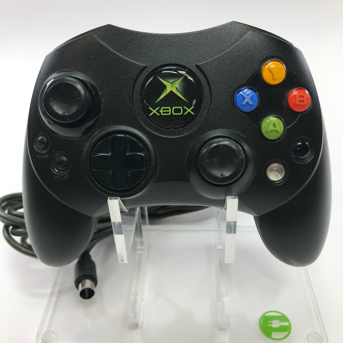 Microsoft Original Xbox Controller S Black X08-69873 With Breakaway Cable