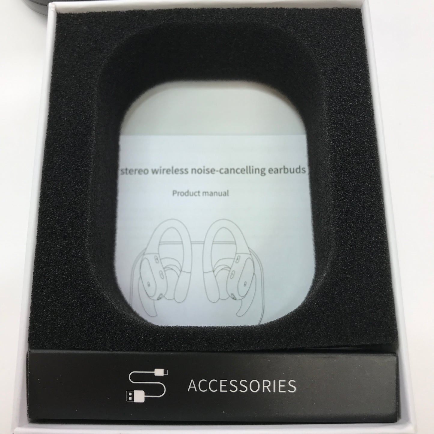 Sweat Proof BX17 Wireless Sports Earbuds w/ Case, Original Box and Manual