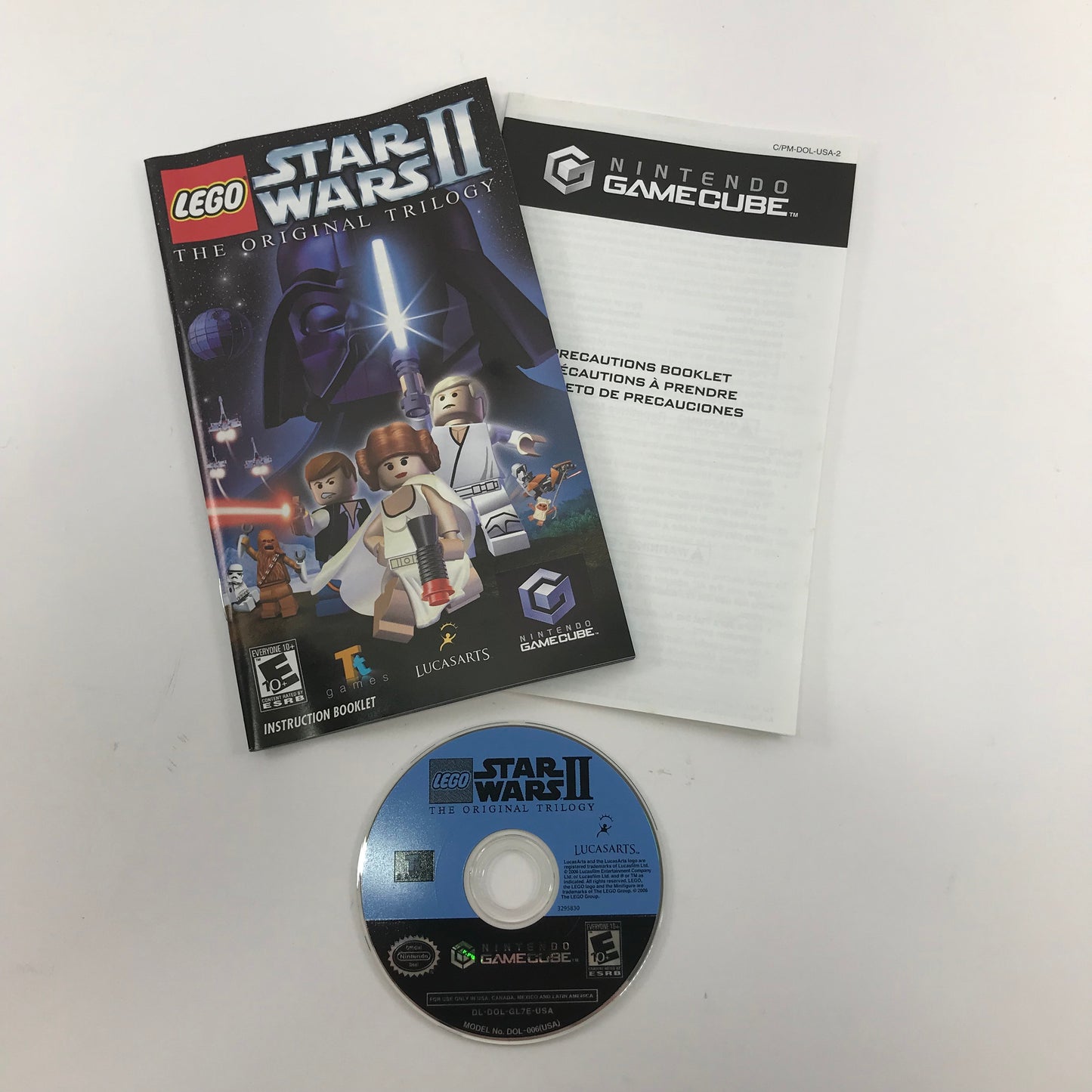 LEGO Star Wars II Original Trilogy (Nintendo GameCube, 2006) CIB Tested