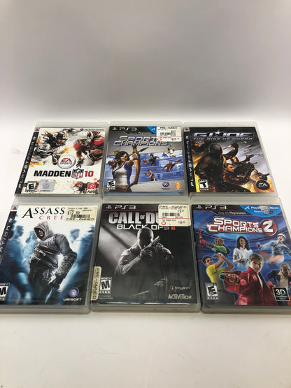 Lot of 33 Sony PlayStation 3 PS3 Games [Rock Band, GTA, Madden and More]