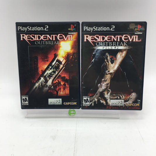 Resident Evil Outbreak and File #2 CIB Tested and Working