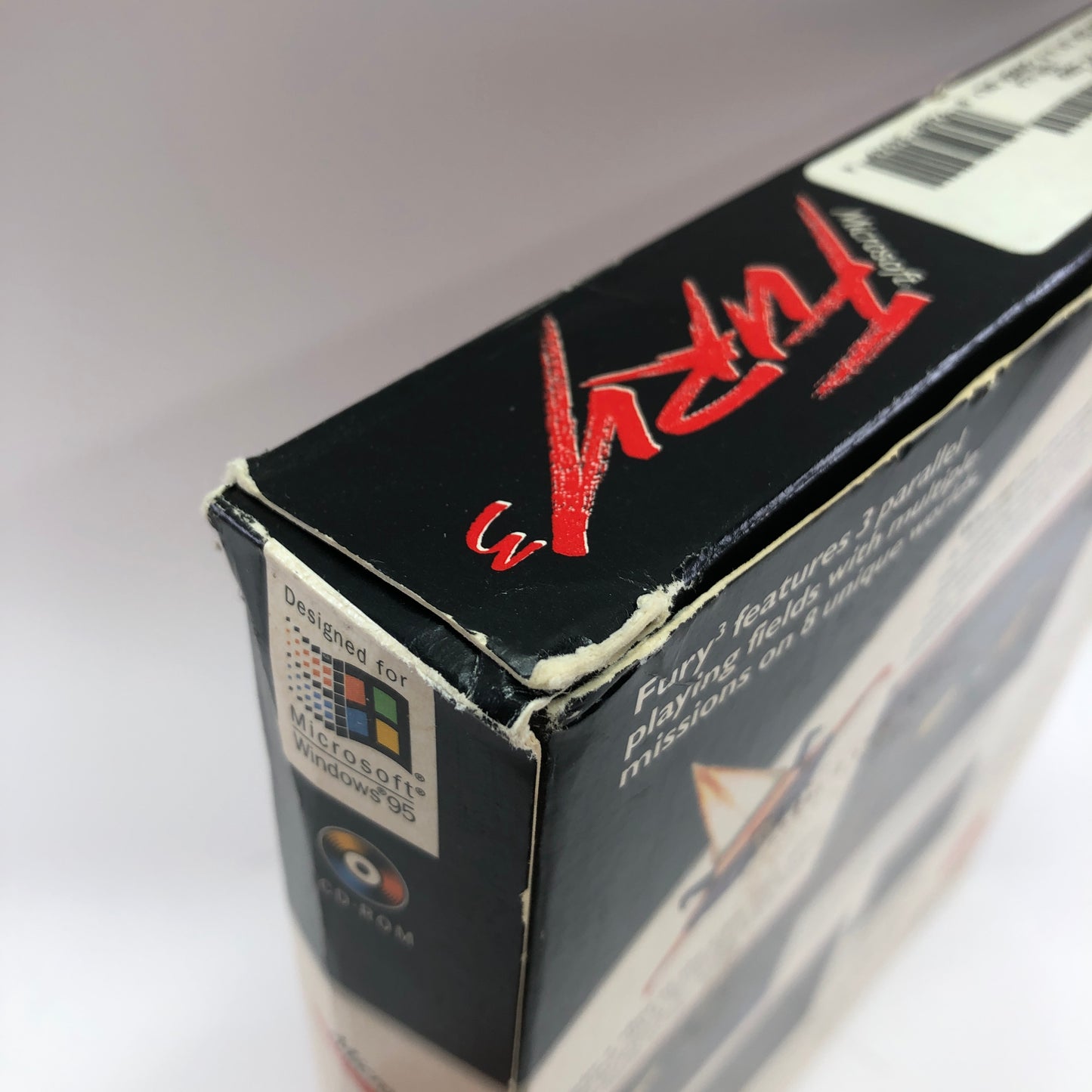 Fury 3 (PC, 1995) Complete in Original Box, Minty Disc, No Scratches, CIB