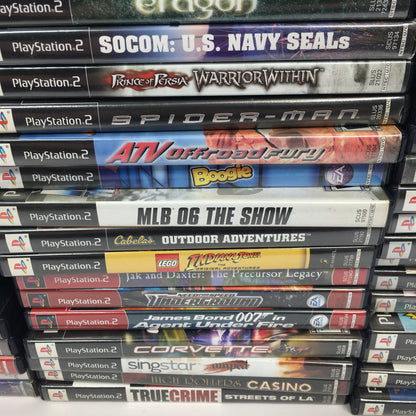 Lot of 79 Sony PlayStation 2 PS2 Games [Call of Duty, Kingdom Hearts and More]