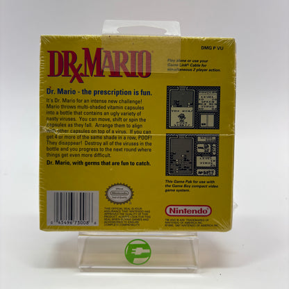New Dr. Mario [Player's Choice] (Nintendo GameBoy, 1990)