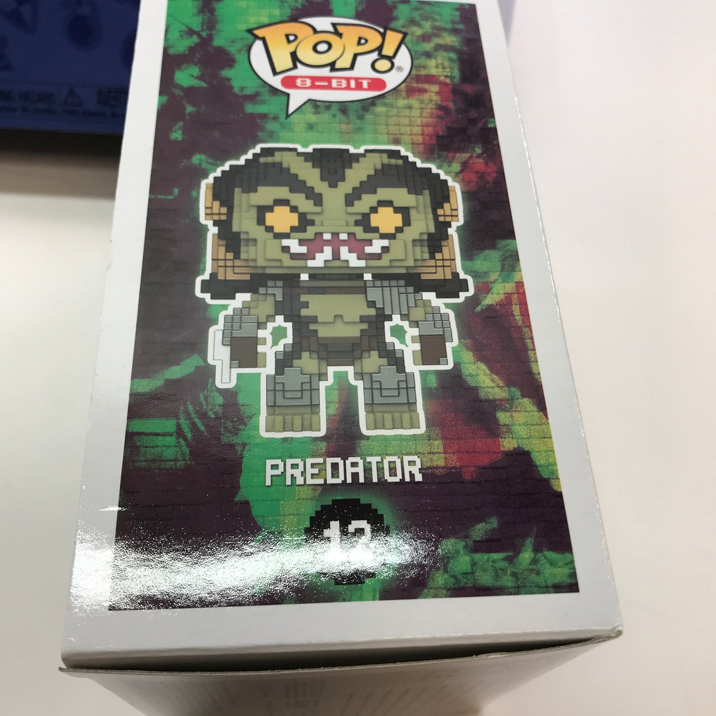 New Funko Pop  8-bit Preadator  Collectable Vinyl Figure w Lanard and Socks #12