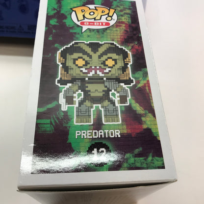 New Funko Pop  8-bit Preadator  Collectable Vinyl Figure w Lanard and Socks #12