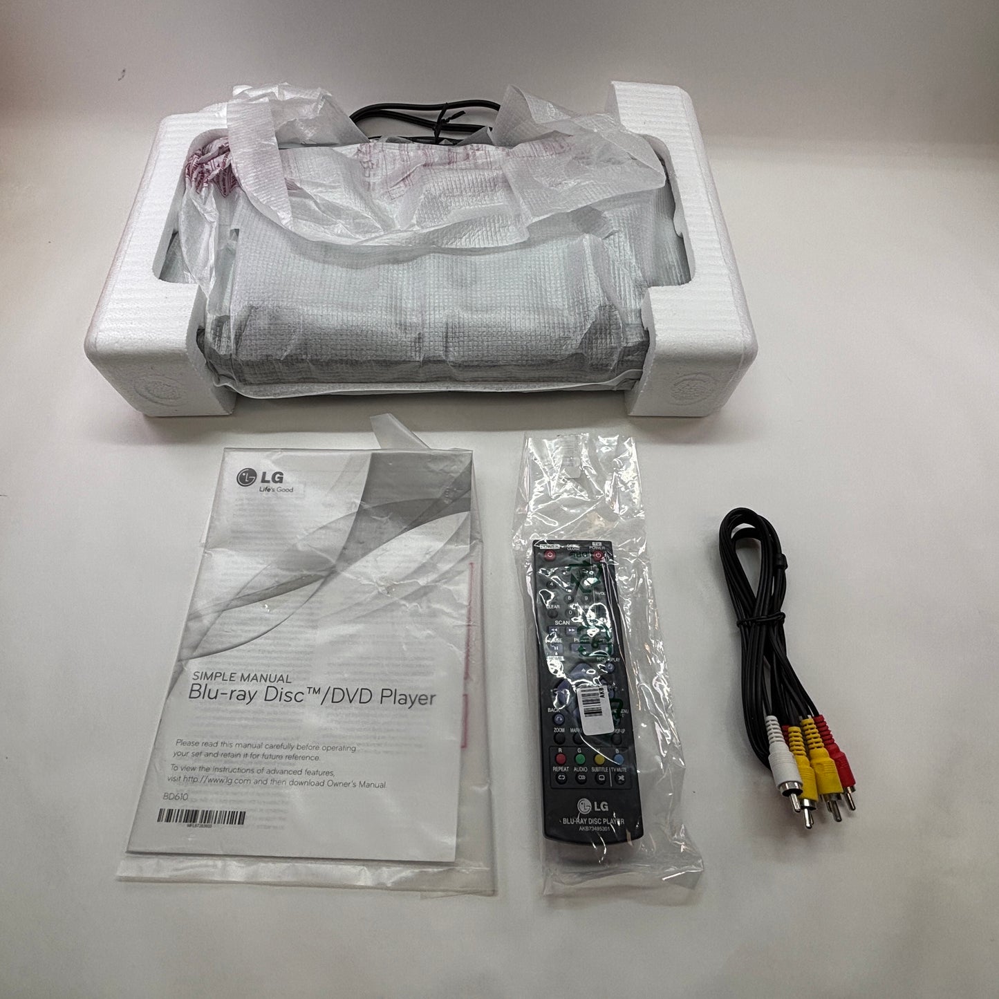 LG BD610 DVD player