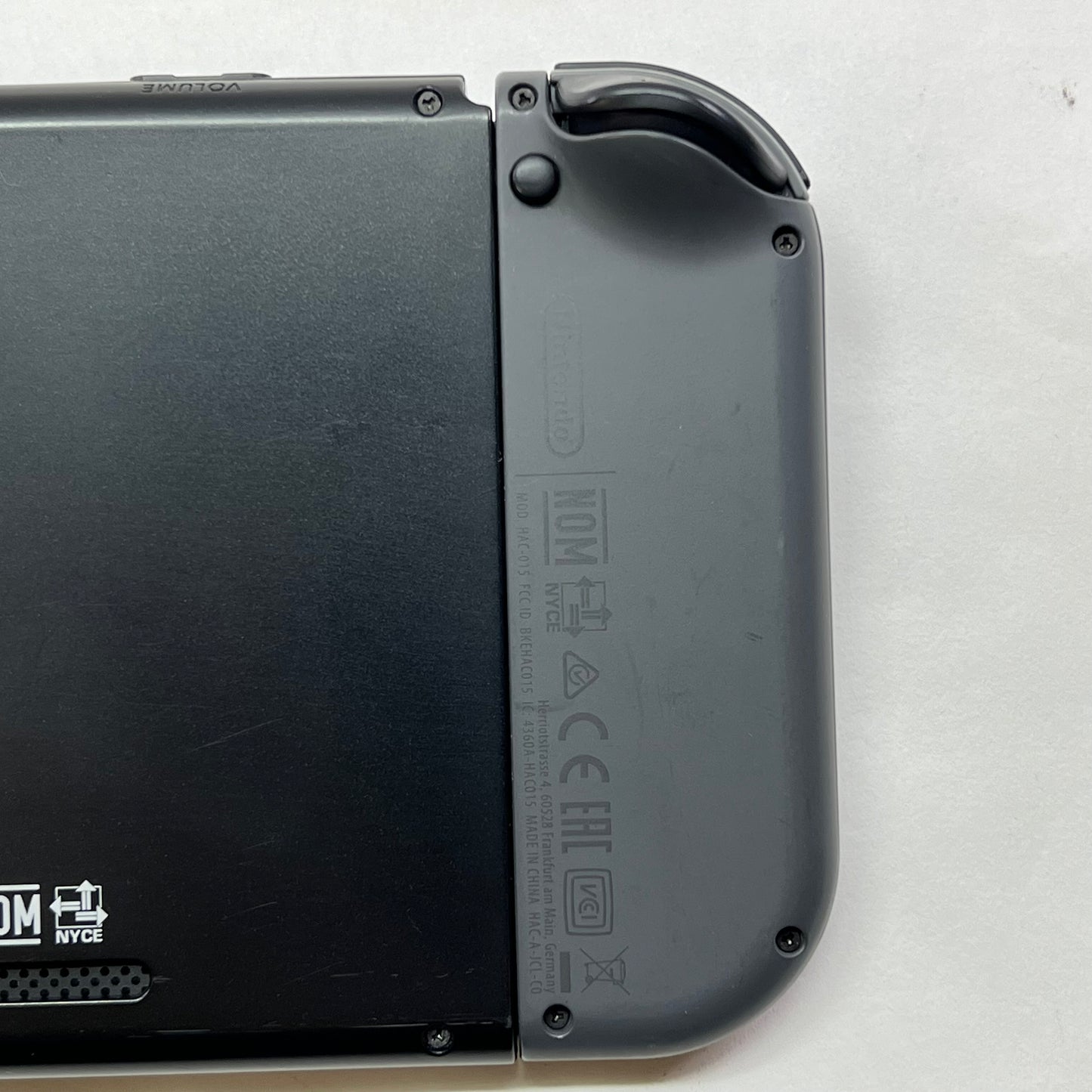 Nintendo Switch v1 Console Gaming System HAC-001 Black/Gray