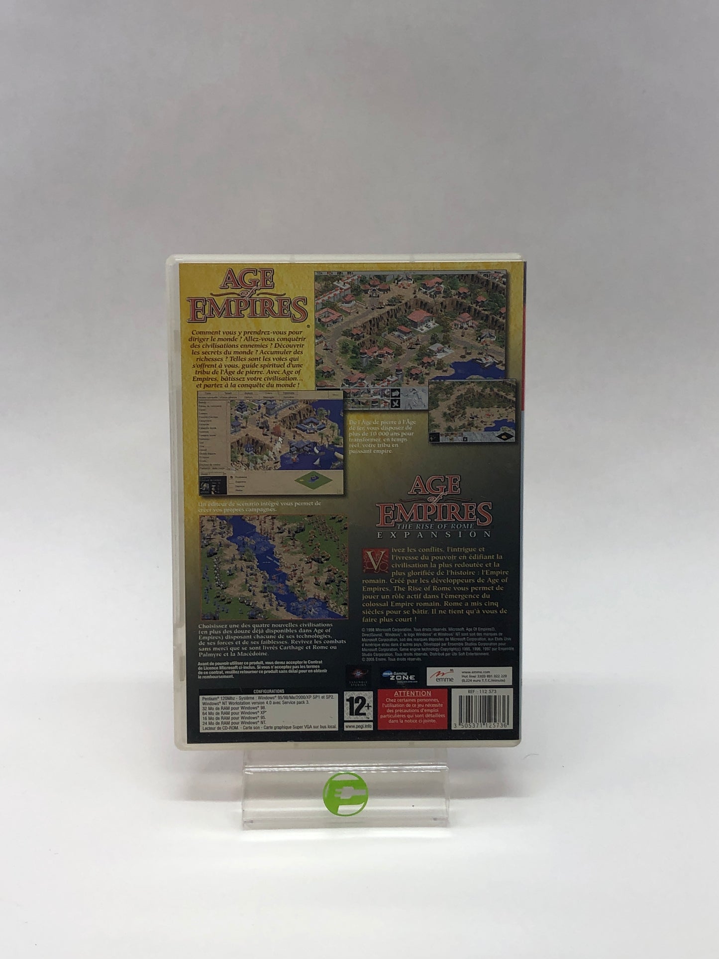 Lot of 4 PC Games (France)