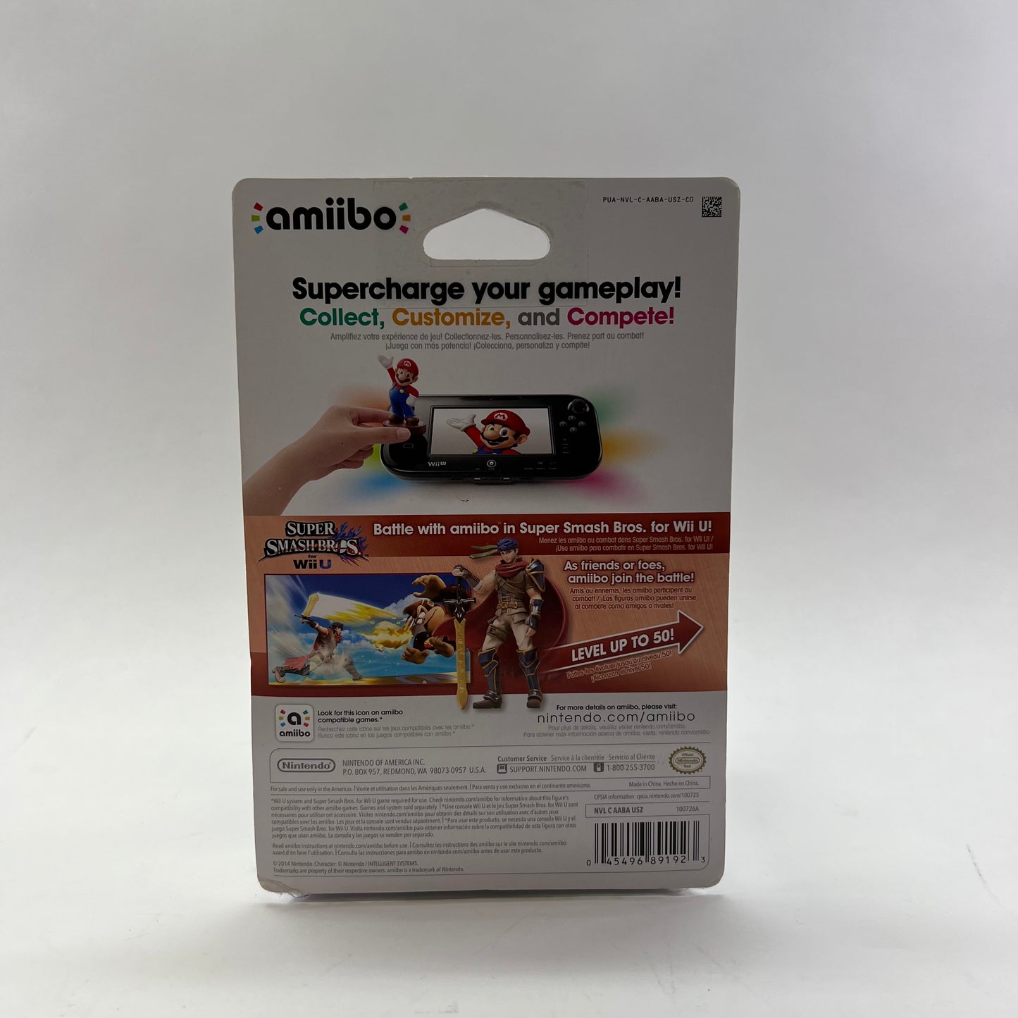 New Amiibo Super Smash Bros IKE 