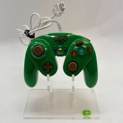Nintendo Wii U Green Zelda Link Controller Green