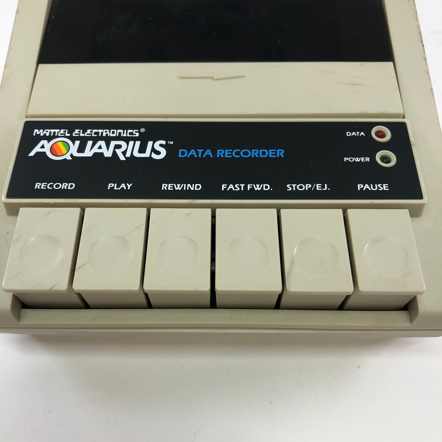 Mattel Electronics AQUARIUS 4394 Data Recorder w Cords Tested and Working